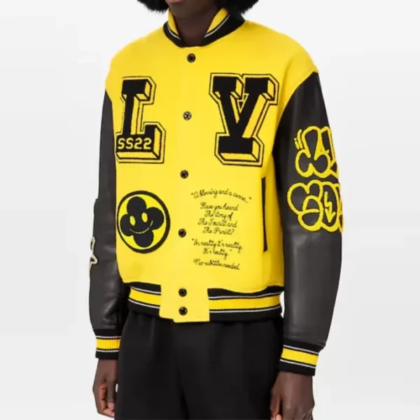 Louis Vuitton Embroidered Varsity Jacket