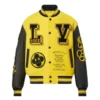 Louis Vuitton Yellow Varsity Jacket