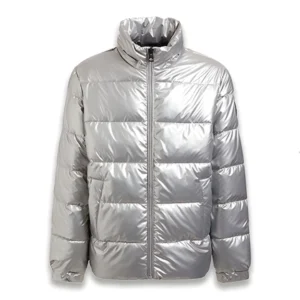 Metallic Puffer Jacket