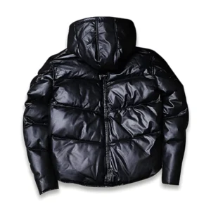 Unisex Black Puffer Jacket