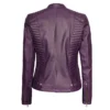 Women Moto Leather Jacket