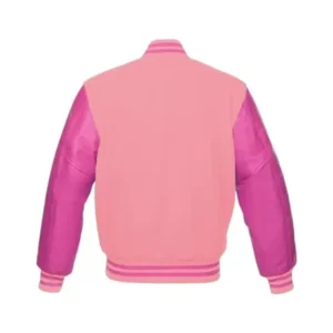 Womens Pink Bomber Jacket