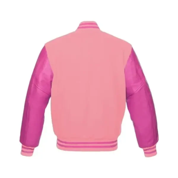 Womens Pink Bomber Jacket