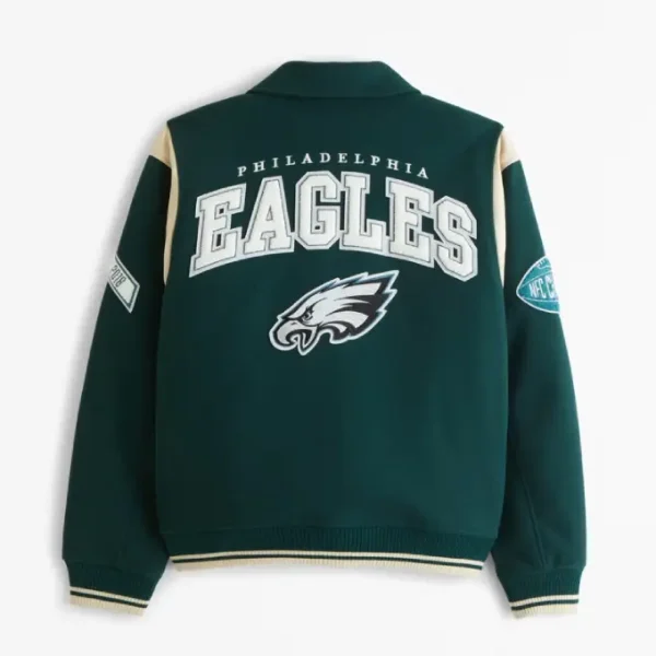 Abercrombie X Eagles Varsity Jacket