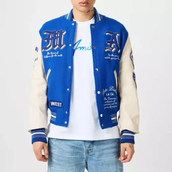 Amiri Dream Team Appliquéd Jacket