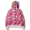 Bape X Hello Kitty Zip Up Hoodie