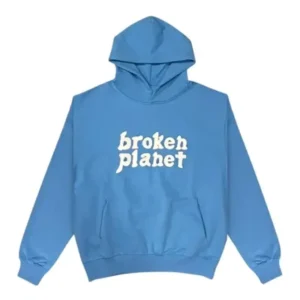 Broken Planet Blue Hoodie