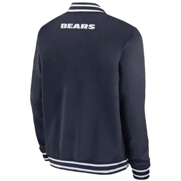 Brown Chicago Bears Bomber Jacket