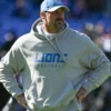 Dan Campbell Lions Grey Hoodie