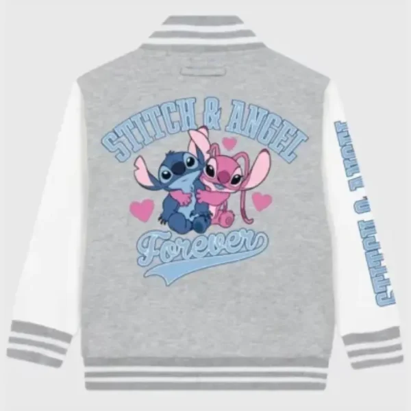 Disney Lilo And Stitch Varsity Jacket Back