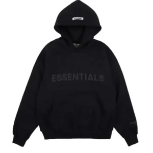 Essentials Black Hoodie