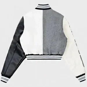 Frealess All Star Cropped Varsity Jacket