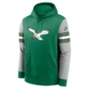 Kelly Green Eagles Hoodie