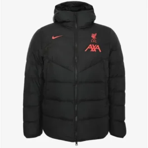 Liverpool FC Black Puffer Jacket