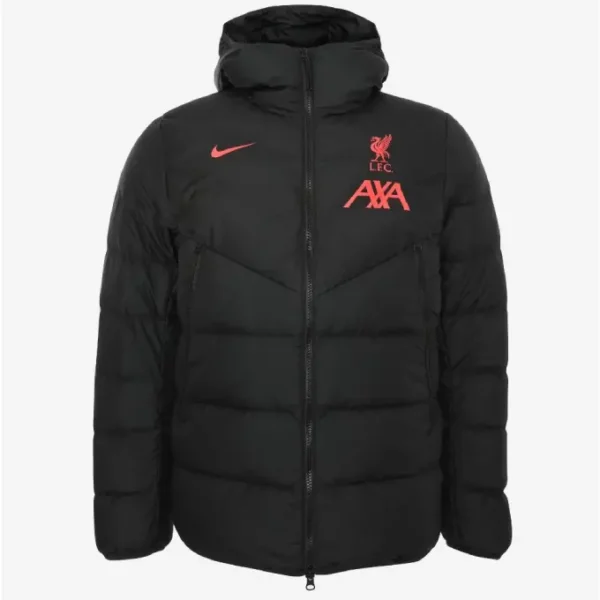 Liverpool FC Black Puffer Jacket