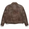 Mutimer Brown Biker Leather Jacket