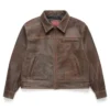 Mutimer Brown Leather Jacket