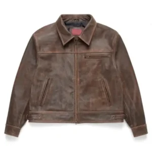 Mutimer Brown Leather Jacket