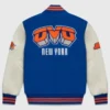 OVO Knicks Blue Varsity Jacket