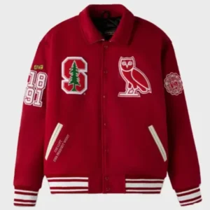 OVO x Stanford Campus Varsity Jacket