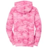 Pink Camo Pullover Hoodie