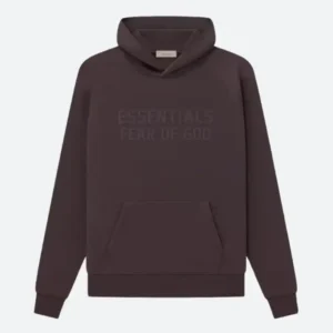 Plum Purple Essentials Hoodie