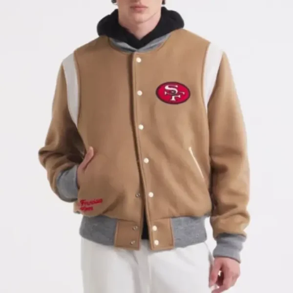 San Francisco 49ers x Todd Snyder Varsity Jacket