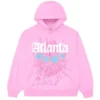 Sp5der Atlanta Pink Hoodie