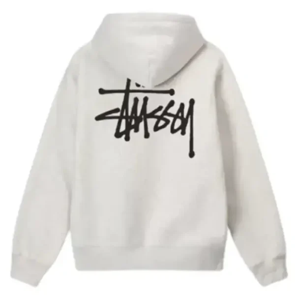 Stussy Basic Grey Hoodie