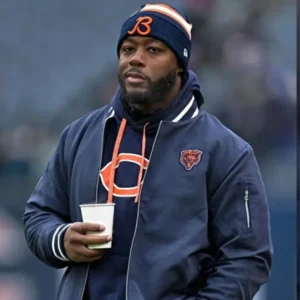 Thomas Brown Chicago Bears Bomber Jacket