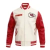 Tyler Hynes kansas City Chiefs Varsity Jacket