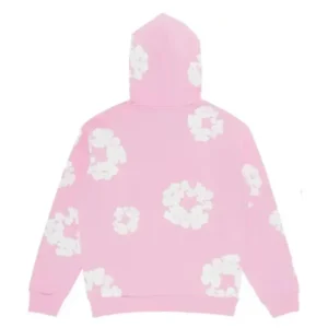 Unisex Pink Denim Tears Hoodie