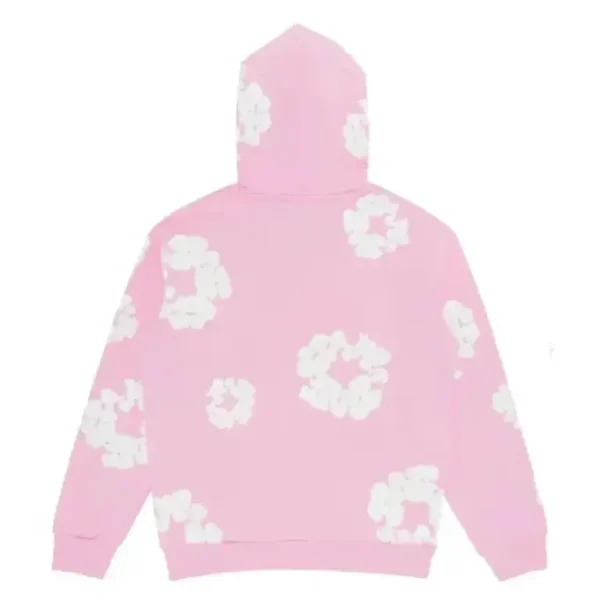 Unisex Pink Denim Tears Hoodie