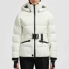 Hailey Bieber Moncler Grenoble Down Puffer Jacket