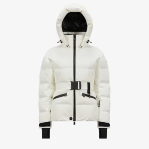 Hailey Bieber Moncler Grenoble Tolima Down Puffer Jacket