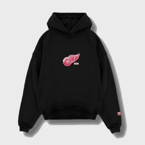 SANA X RED WINGS Black Hoodie