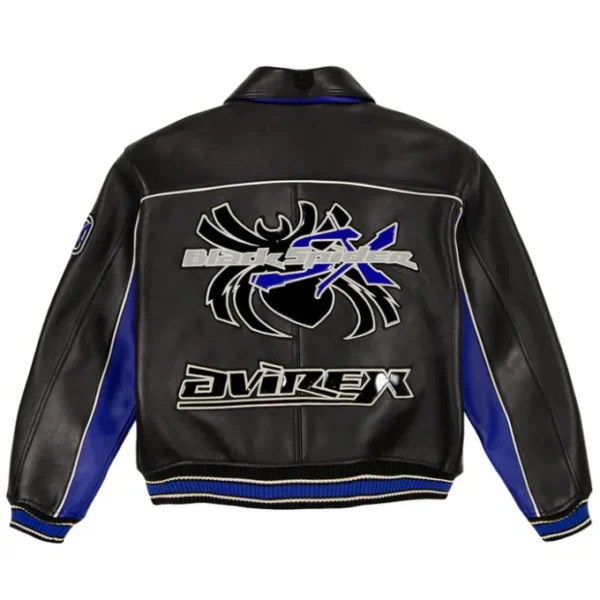 Avirex Spider Racing Leather Jacket