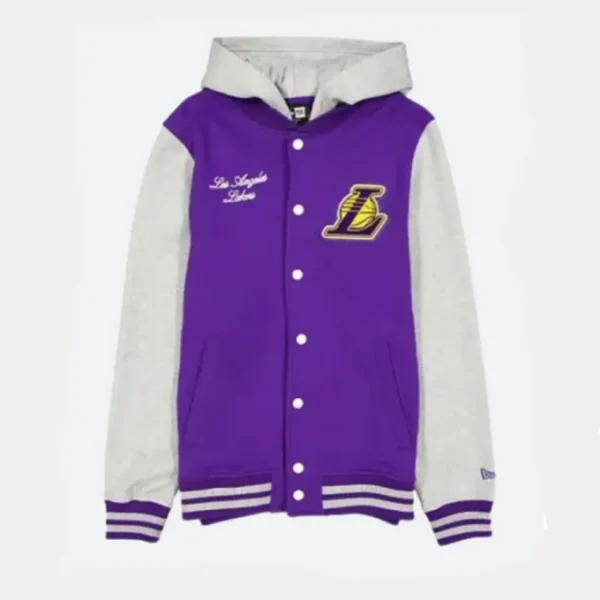 Los Angeles Lakers Throwback Prep Jacket