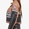 Travis Scott Cactus Jack Leather Jacket