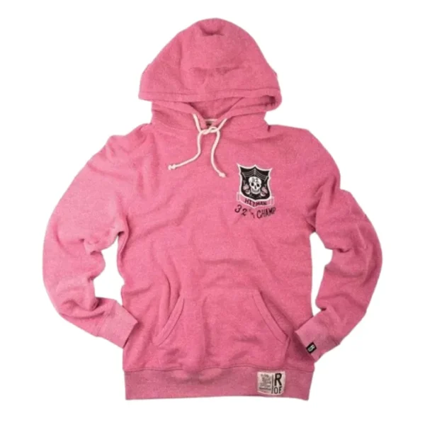 Bret Hart Pink Hoodie