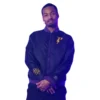 Cakeworthy Poweline Black Bomber Jacket