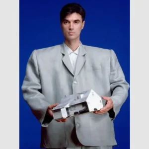 David Byrne Big Grey & Silver Suit