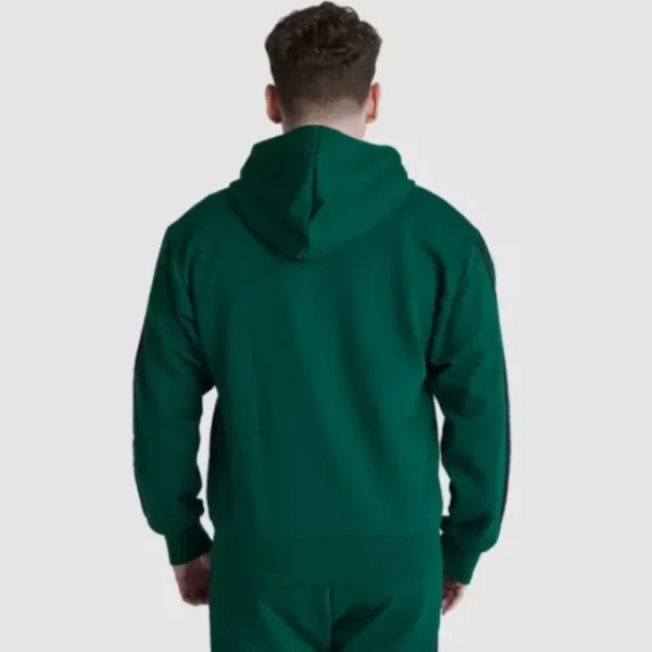 Manchester United x Adidas Essentials Green Hoodie