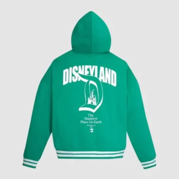 Women Disneyland Varsity Hoodie Green