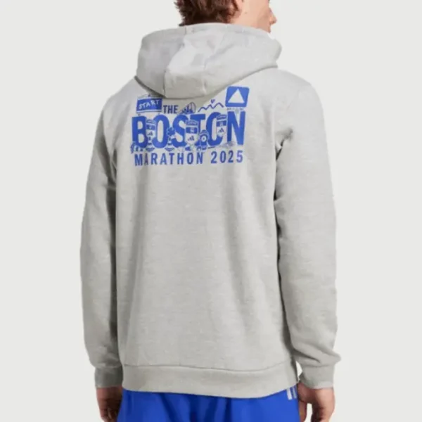 Boston Marathon 2025 Graphic Sweatshirt