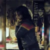 Isabela Merced Dina 5 Stripe Puffer Jacket