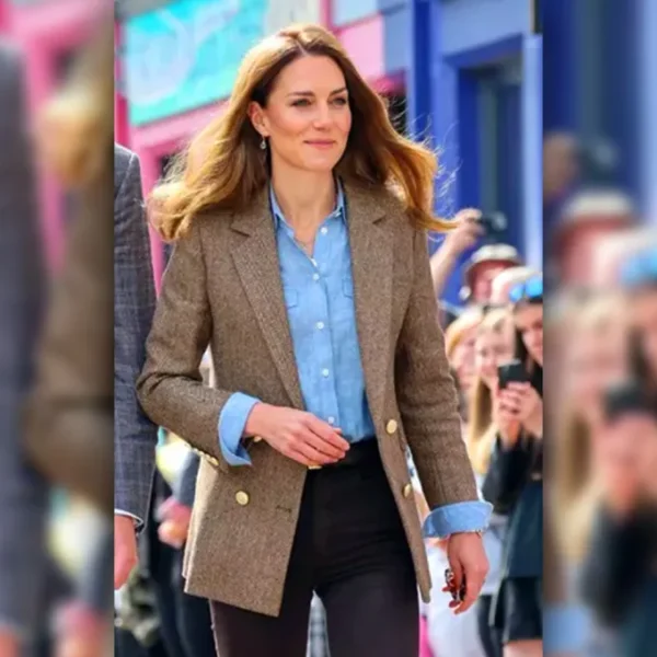Kate Middleton Celebrate Wedding Anniversary Blazer