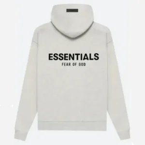 Light Oatmeal Essentials Hoodie