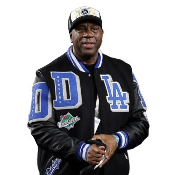 Magic Johnson LA Dodgers Jacket