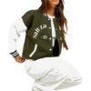 Salt Lake Colour Block Varsity Jacket